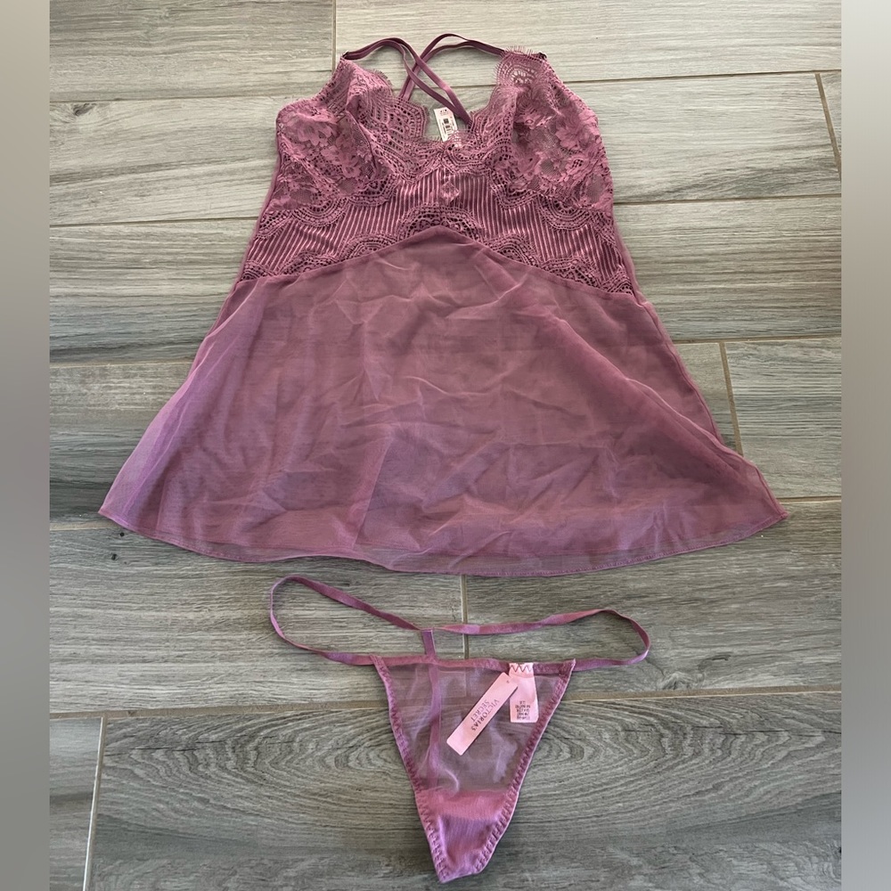 Victoria's Secret Teddy 2 piece set